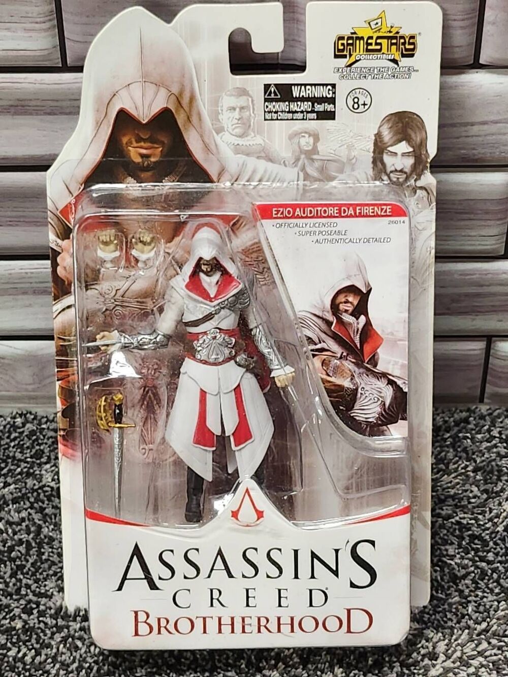 Assassin's Creed Brotherhood Ezio Auditore Da Firenze 4" Action Figure #A85